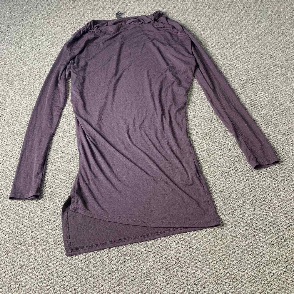 Riller & Fount Womens Dress Size 1 Purple Long Sleeves Asymmetric Hem Side Slit